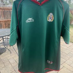 Atlética México 2002 world cup Coca Cola promo jersey