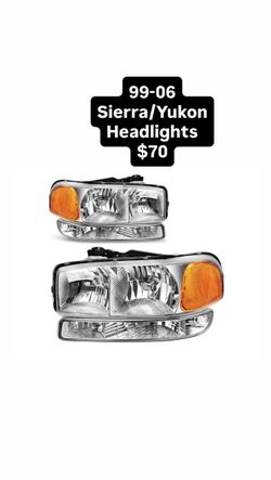 99-06 Sierra/Yukon Headlights