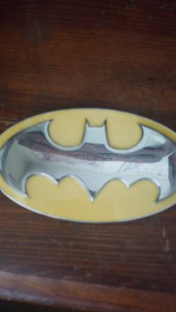 Batman belt buckle