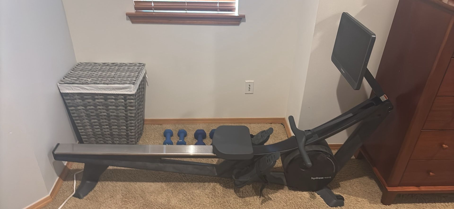 Hydrow rowing Machine