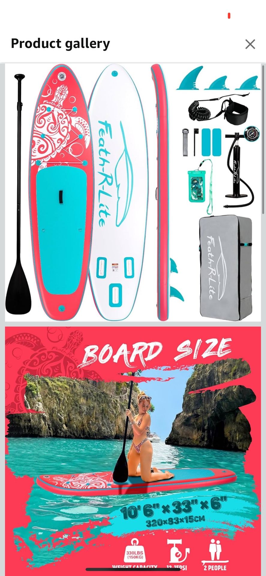 Brand New Paddle Board In The Box