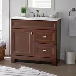 Home Decorators Collection 36 in. Bathroom Vanity with Top