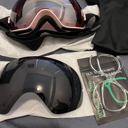 Never Used Ski Goggles Pop Out Frames