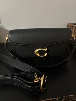 Genuine pebbled leather - Coach Tabby 26