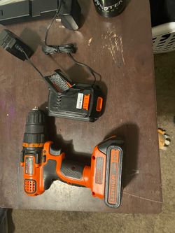 Black and decker drill