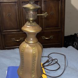 Pair Of Antique Berger Lamps