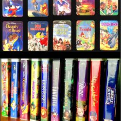 Classic original Disney VHS Tapes