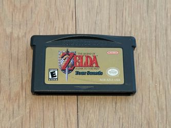 Zelda a link to the past four swords edition gameboy advance cartridge
