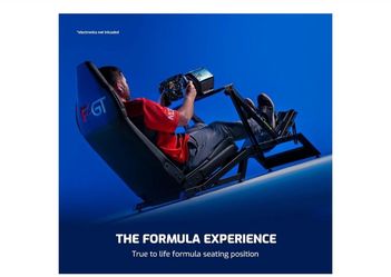 F-GT Racing Simulator Cockpit with Thrustmaster T248