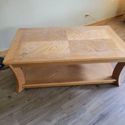 Coffee Table And 2 End Table