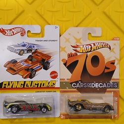 Hot Wheels Corvette Funny Cars 14$ Each 25$ For Both
