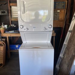 GE Gas Stacked Washer/Dryer