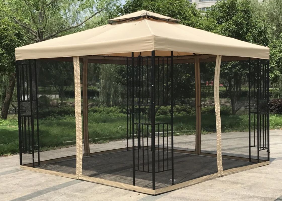 Steel Patio Gazebo Frame. Read Description 1st