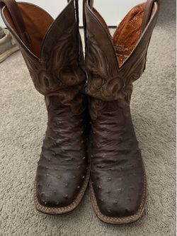 Dan Post Ostrich Boots