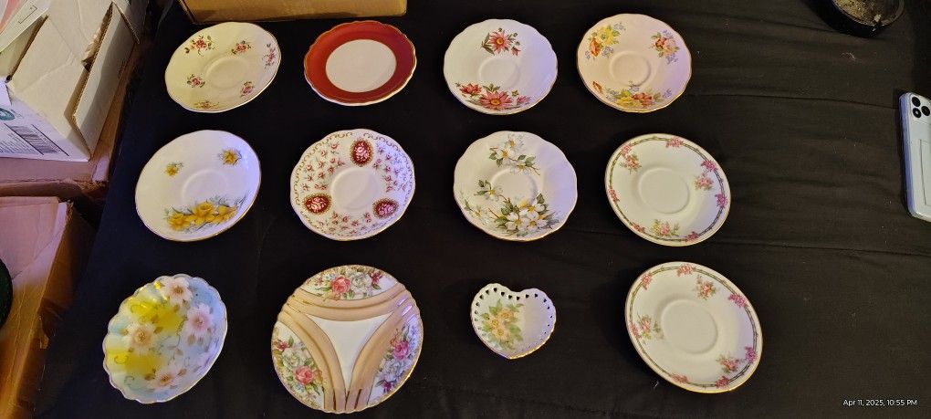 Vintage Bone China Dinningware,Glass Sets,Tea Sets, Silverware,Vases And A lot More.