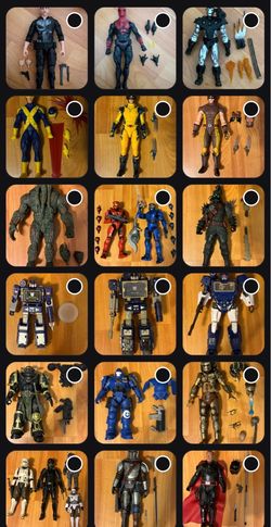 Marvel legends and other figures