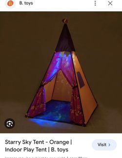 Children’s Play Tent Sleepover Pop Up Tent