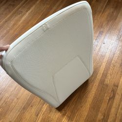 White Leather Ready Rocker