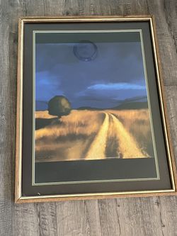 Used Wood frame wall arts