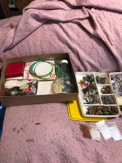 Vintage jewelry for crafts