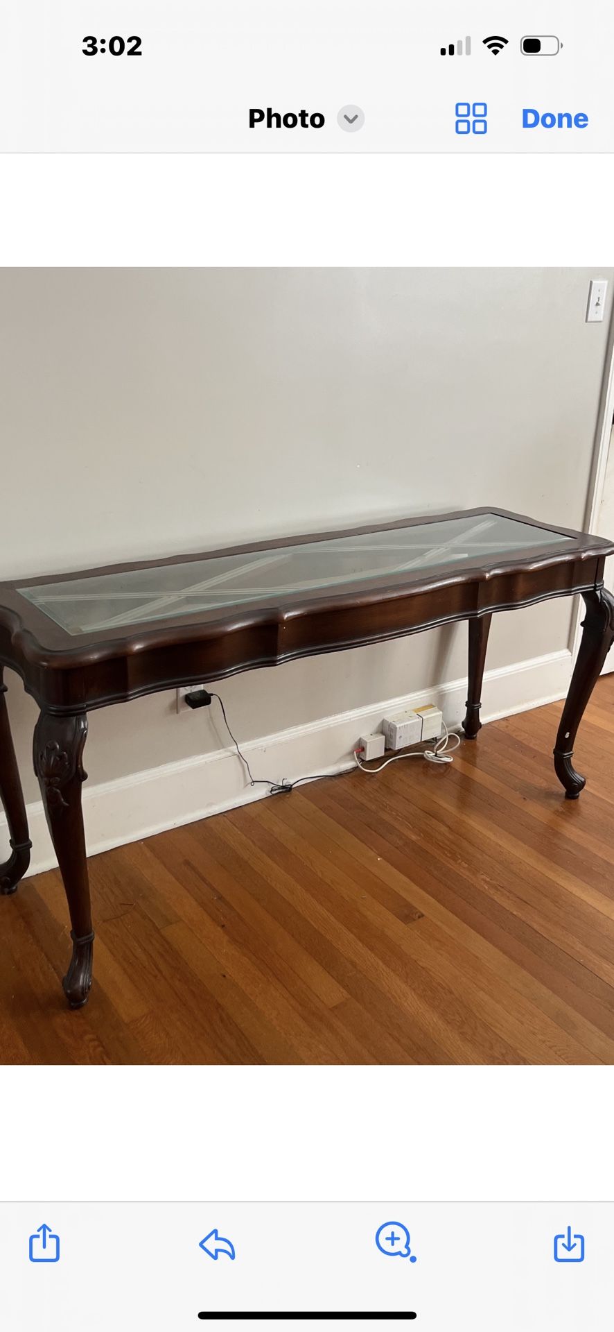 Sofa table
