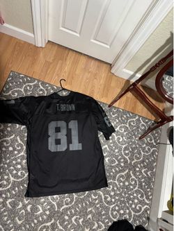 Vintage Raiders Reebok Jersey Randy Moss Tim Brown NFL
