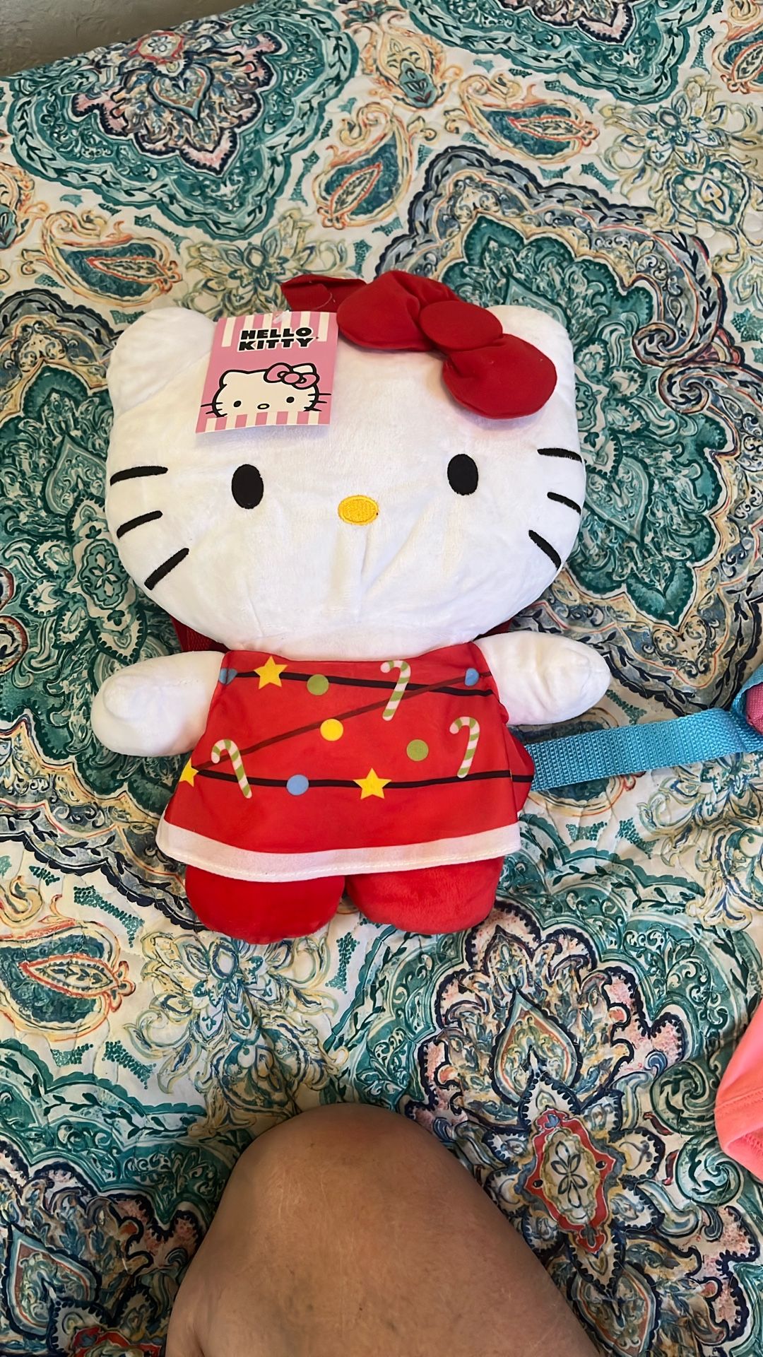 Mini plushy hello Kitty backpack
