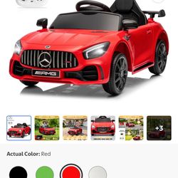 Red Mercedes Toddler Toy Car 