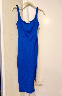 Midi Length Blue Dress - Size Small
