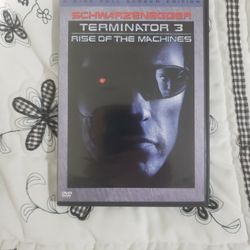 Terminator 3 Rise Of The Machines DVD