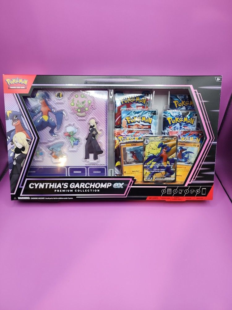 Cynthias Garchomp Ex Premium Collection Pokemon
