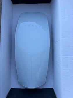 Tesla Charger Face Plate Only White