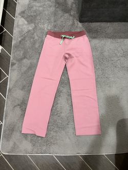Small FIGS Mineral Mauve Scrub Pants