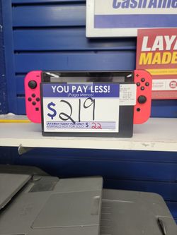 Nintendo Switch with dock