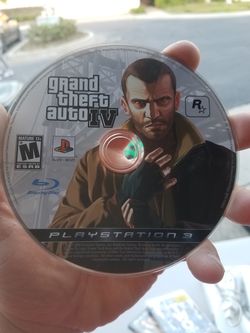 Ps3 grand theft auto 4 game