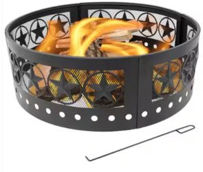 Sunnydaze 36” Round Heavy Duty Fire-pit Ring