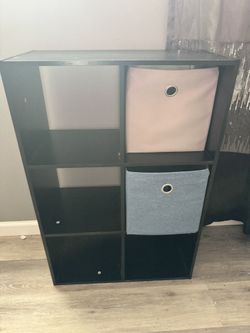 Wood Storage Cabinet 