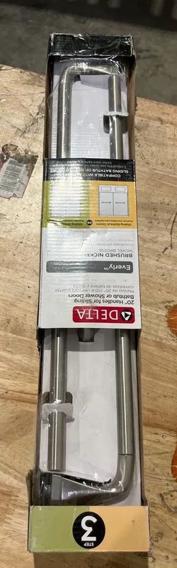Shower door handle