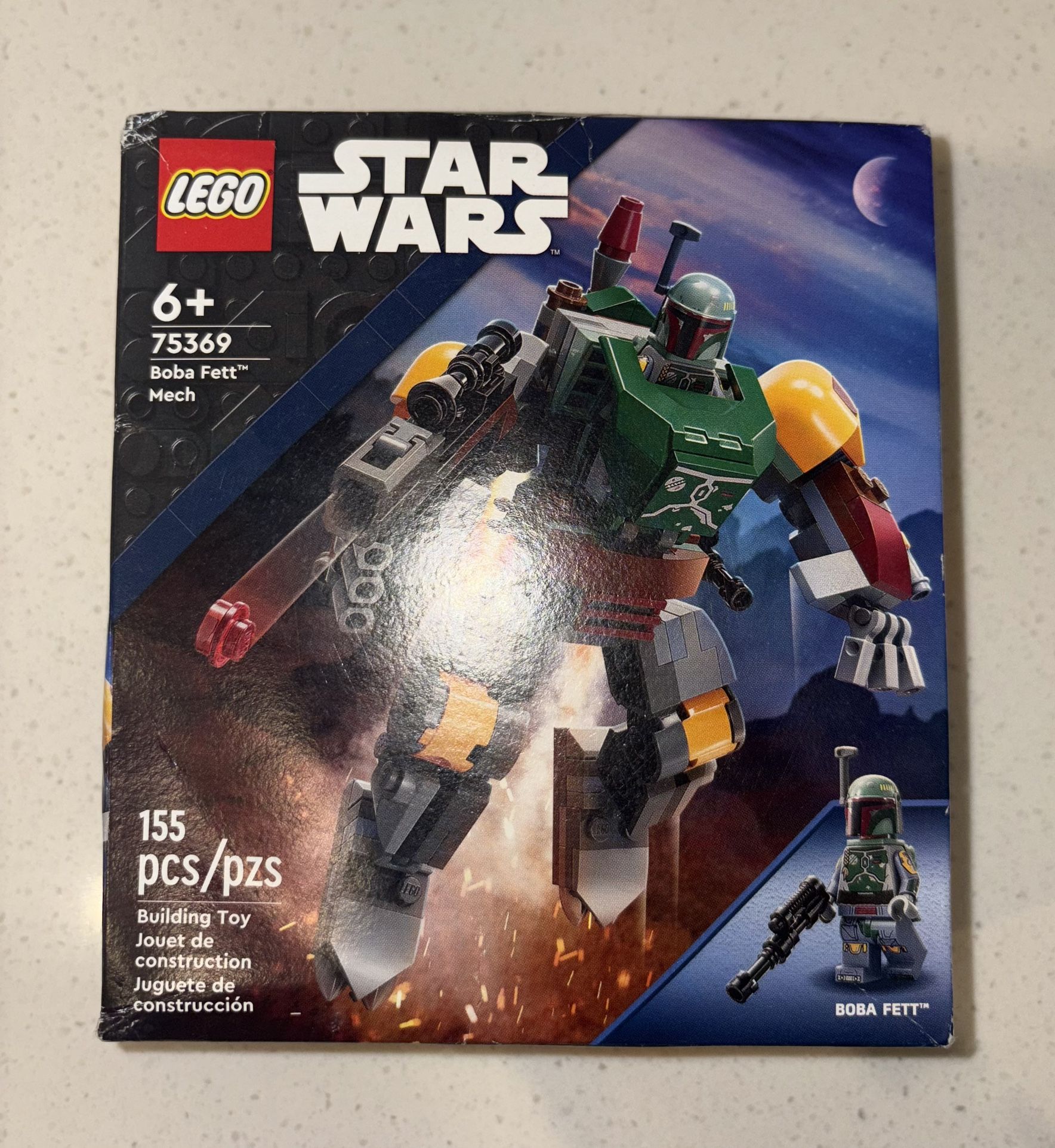 NEW IN BOX. Boba Fett Mech. Lego