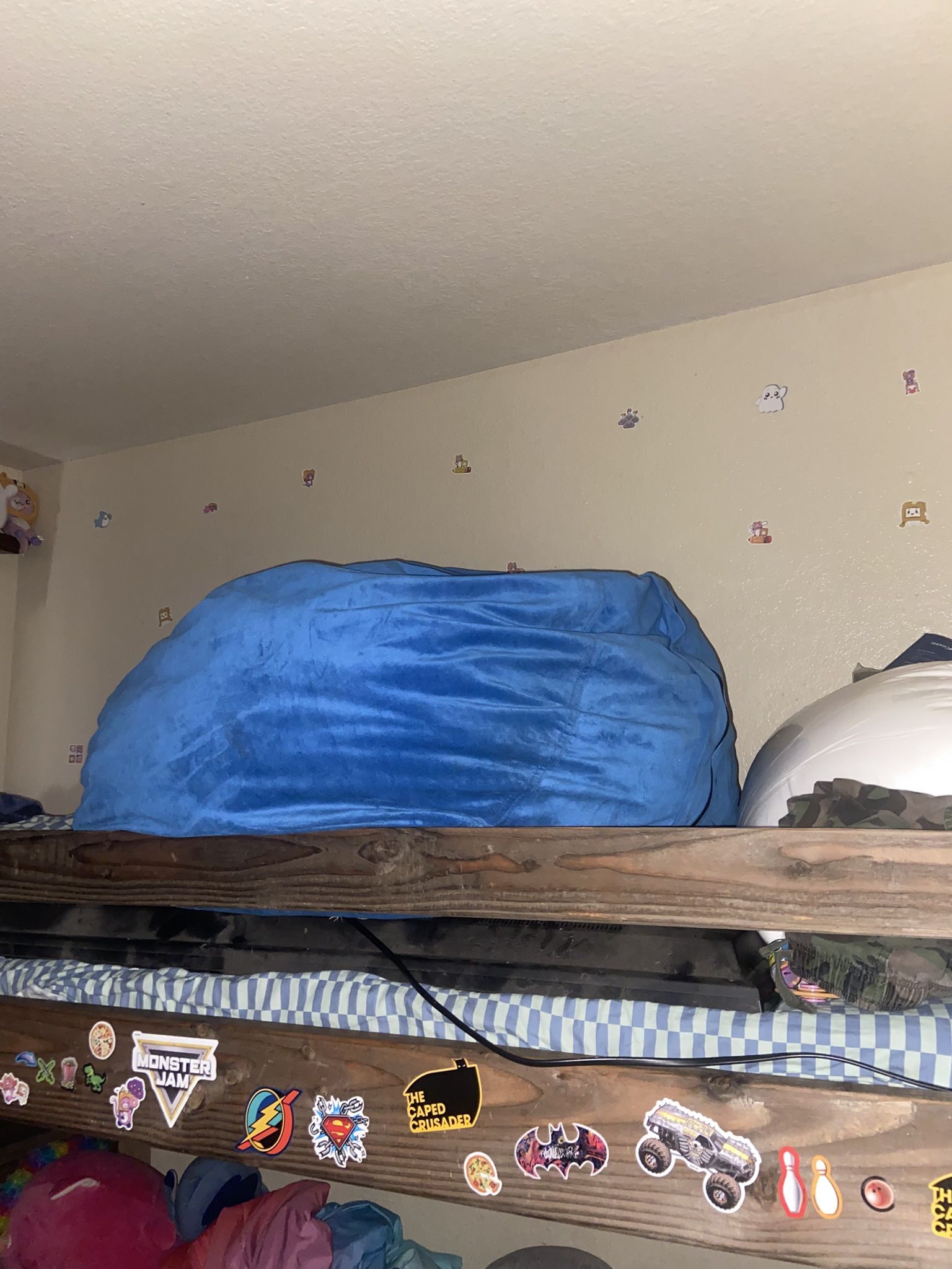 Medium Size Blue Bean Bag