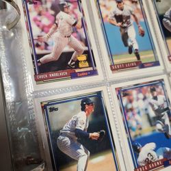 1992 Topps Baseball Card Binder