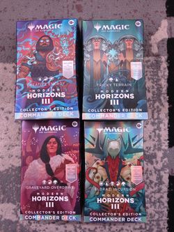 Modern Horizons 3 Commander Deck Display (Collector's Edition) Set Of 4
