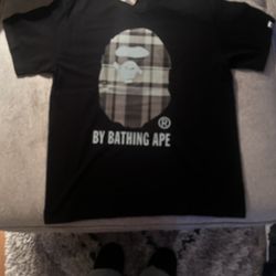 Black Check Bape T-Shirt
