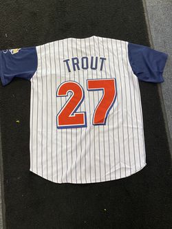 Los Angeles Angels Mile Trout MLB throwback Jersey for Sale in