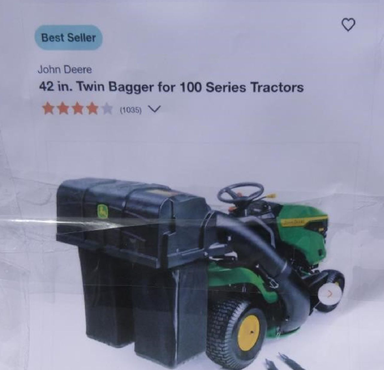 Bagging Kit John Deere 100 Series