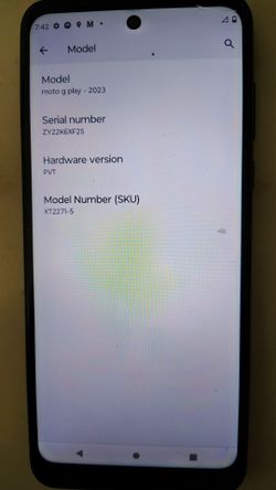 Moto g play 2023