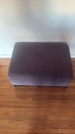 Light Purple Ottoman