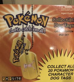 Pokémon Dog Tag Set NEW