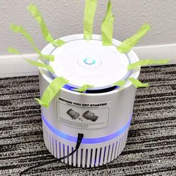 Air Purifier Fan With HEPA Filter / High Velocity Fan 