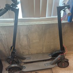 Scooter (2) And Lock